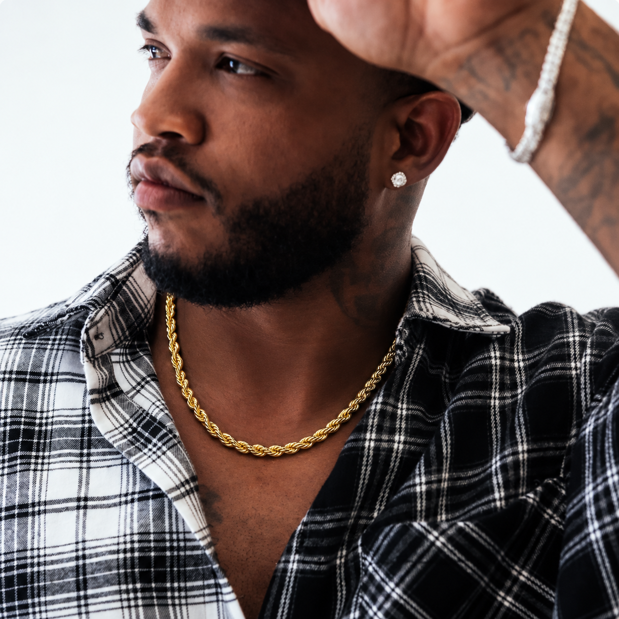 14K GOLD ROPE CHAIN